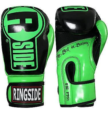 Ringside Apex Bag Gloves Boxing Kickboxing Muay Thai Training Gloves Neon Green 3 Ringside Apex Bag Gloves Boxing Kickboxing Muay Thai Training Gloves Neon Green