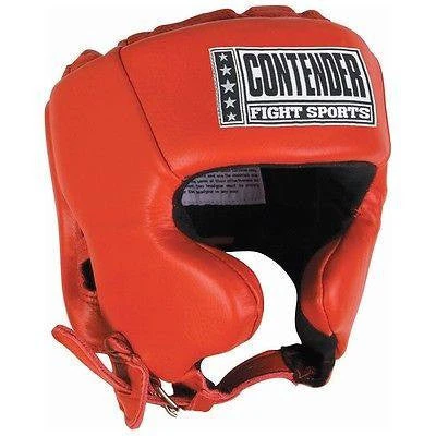 Contender Fight Sports Boxing Competition Headgear - Red 3 Contender Fight Sports Boxing Competition Headgear - Red