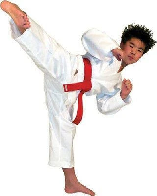 Student Karate Uniform Gi W/ White Belt Child Adult Size Gear Taekwondo Supplies 3 Student Karate Uniform Gi W/ White Belt Child Adult Size Gear Taekwondo Supplies