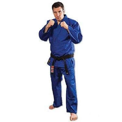 ProForce Judo Uniform Gi With Belt Youth Adult - Blue 3 ProForce Judo Uniform Gi With Belt Youth Adult - Blue