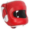 Ringside Deluxe Face Saver Boxing Headgear - Red / White -Sedrocsports Shop 1 775128ad 0b7a 4c5f be7a 52c8d2955747