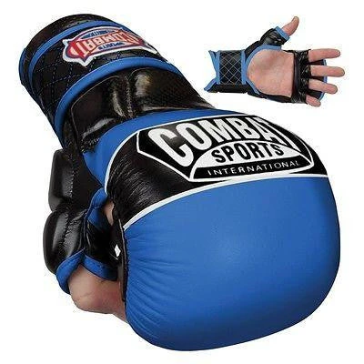 Combat Sports Max Strike MMA Training Gloves - Blue 3 Combat Sports Max Strike MMA Training Gloves - Blue