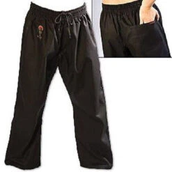 ProForce Gladiator 8 Oz. Combat Karate Uniform Gi Pants Youth Child Adult Black