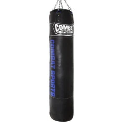 Combat Sports 100 Lb. Leather Muay Thai Heavy Bag - Filled