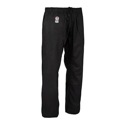ProForce Gladiator 8 Oz. Combat Karate Pants With Back Pocket - Black 3 ProForce Gladiator 8 Oz. Combat Karate Pants With Back Pocket - Black