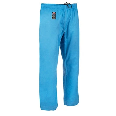 ProForce Gladiator 8 Oz. Combat Karate Pants With Back Pocket - Blue 3 ProForce Gladiator 8 Oz. Combat Karate Pants With Back Pocket - Blue
