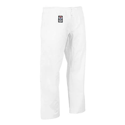 ProForce Gladiator 8 Oz. Combat Karate Pants With Back Pocket - White 3 ProForce Gladiator 8 Oz. Combat Karate Pants With Back Pocket - White