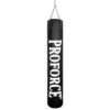 ProForce Ultra Muay Thai Heavy Punching Bag With Chain And Swivel - Filled - Black -Sedrocsports Shop ProForceUltraPlusHeavyBagblack