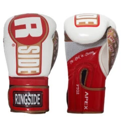 Ringside Apex Flash Sparring Training Boxing Gloves 19 Ringside Apex Flash Sparring Training Boxing Gloves -Sedrocsports Shop Ringside Apex Flash Sparring Training Boxing Gloves white red gold