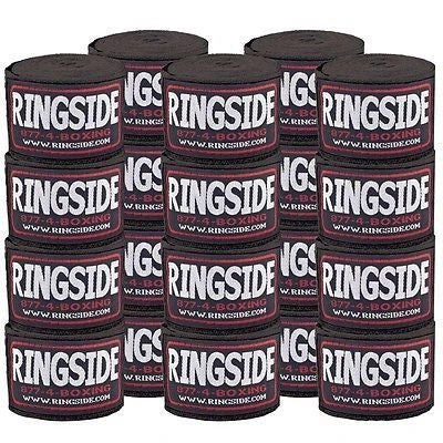 Ringside Boxing Handwraps 10 Pack MMA Kickboxing Muay Thai Hook & Loop Black 3 Ringside Boxing Handwraps 10 Pack MMA Kickboxing Muay Thai Hook & Loop Black