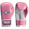 Ringside Boxing Womens Aerobic Fitness Bag Gloves - Pink 10 Oz