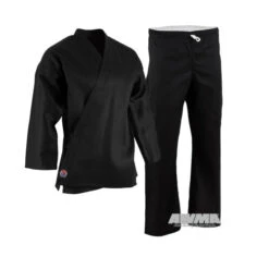 ProForce 6 Oz. Karate Uniform Gi - Black
