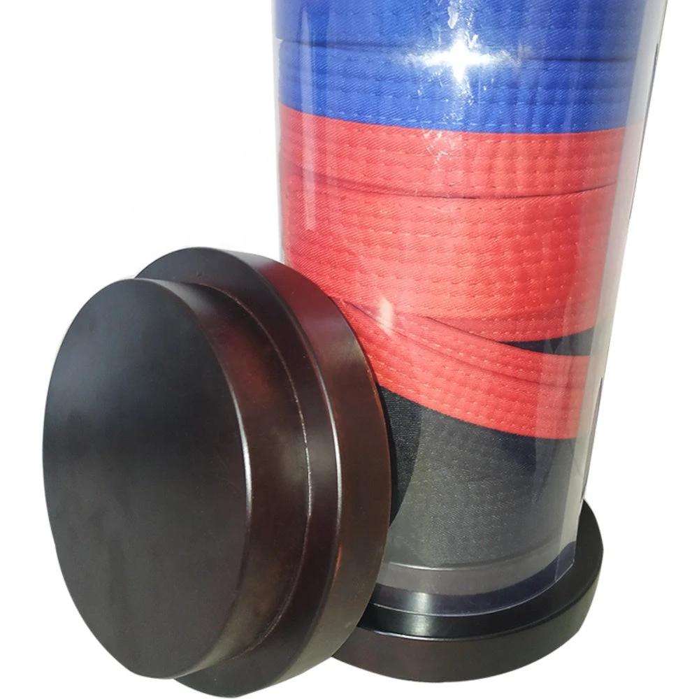Sedroc Martial Arts Round Belt Display Stand Freestanding Cylinder Case Karate Taekwondo Gift 4 Sedroc Martial Arts Round Belt Display Stand Freestanding Cylinder Case Karate Taekwondo Gift - Image 2